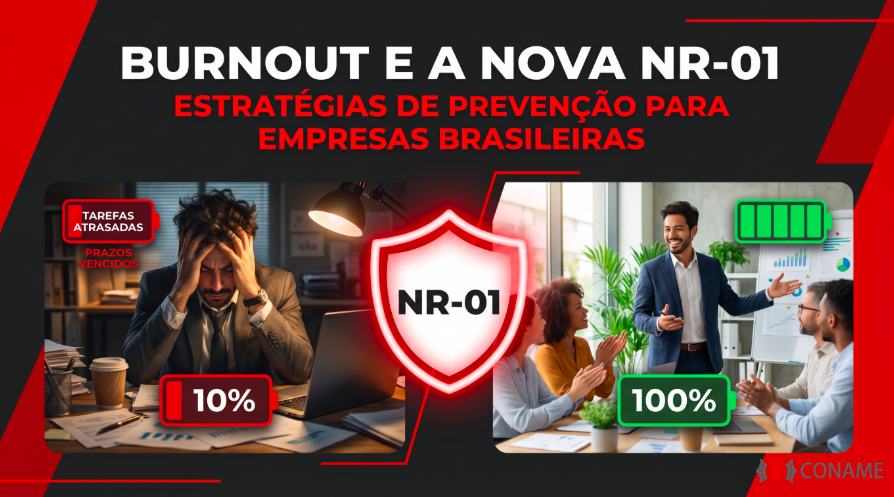 Burnout e a Nova NR-01: Estratégias de Prevenção para Empresas Brasileiras